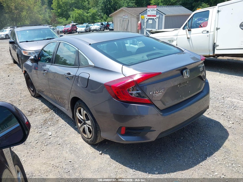 Vin: 2hgfc2f52gh541624, lot: 46298983, honda civic lx 20163