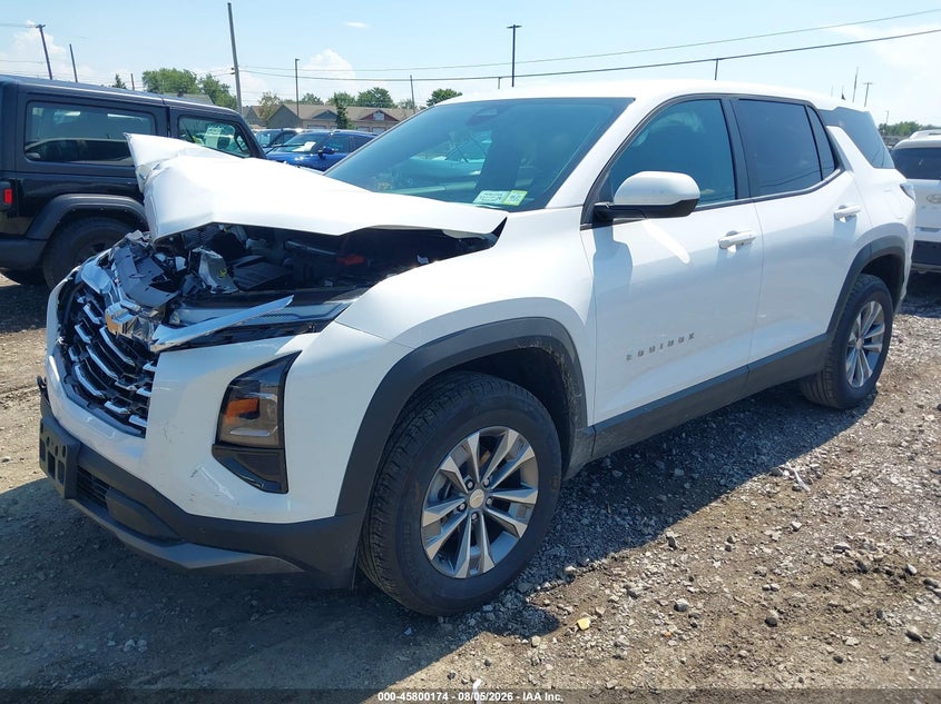 2026 Chevrolet Equinox, Front End, IAAI, VIN 3GNAXPEG4TL247499 — photo 2