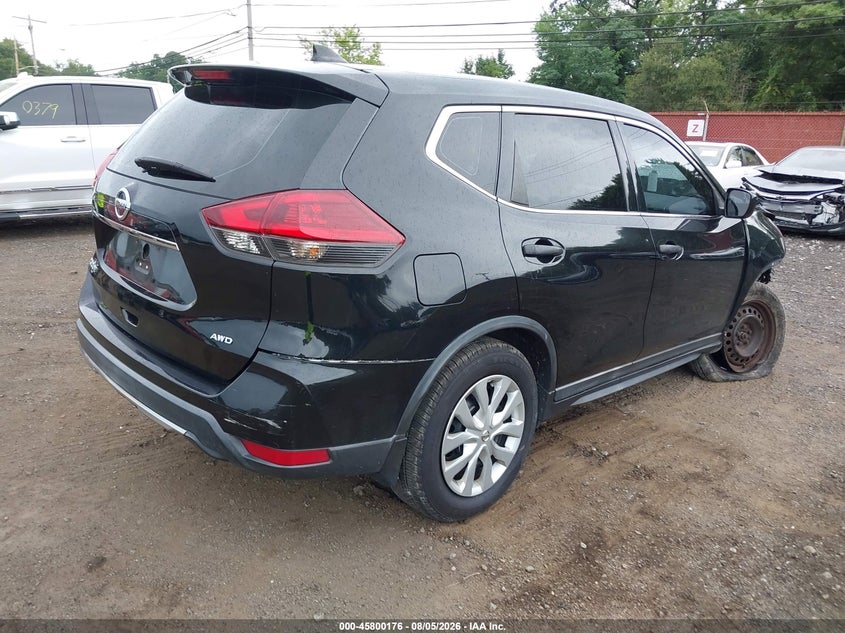Vin: knmat2mv6jp573507, lot: 46299007, nissan rogue s 20184