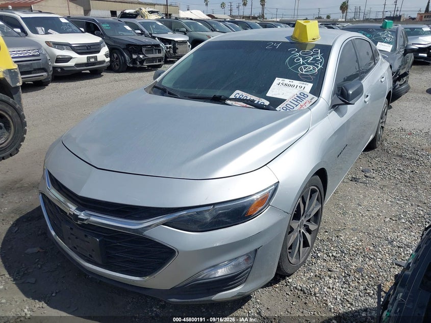 2021 CHEVROLET MALIBU auction photo 2