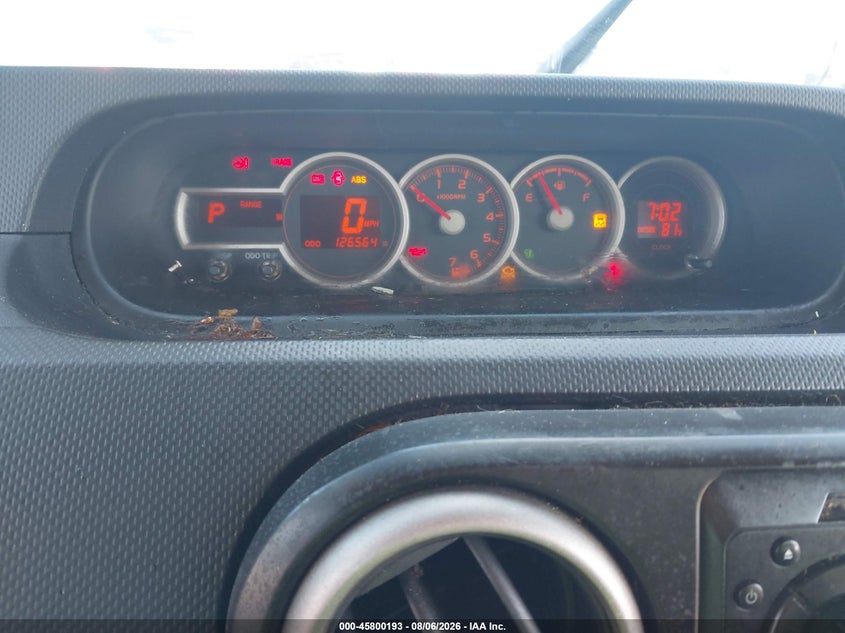 SCION XB 2012 VIN JTLZE4FE6C1145484