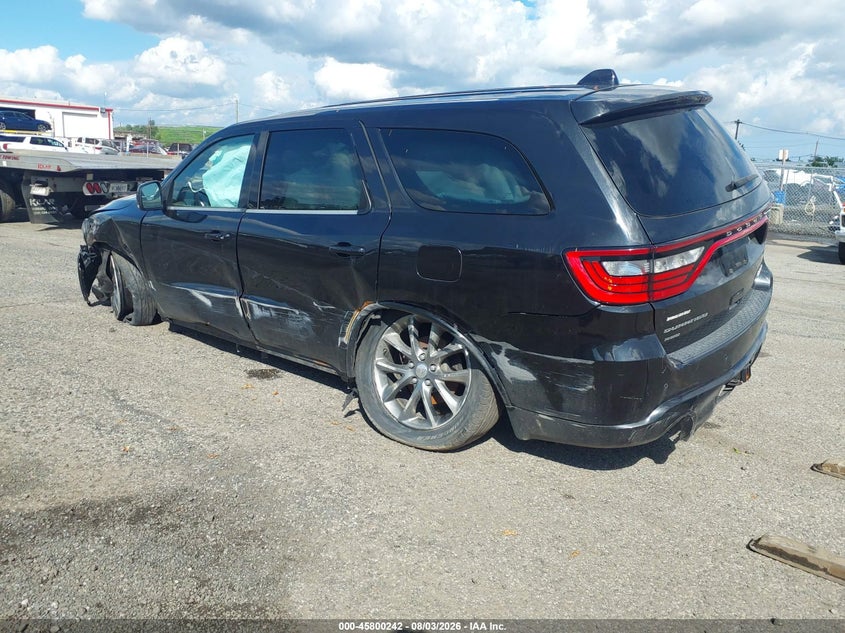 Vin: 1c4rdjdg9fc105961, lot: 46299073, dodge durango limited 20153