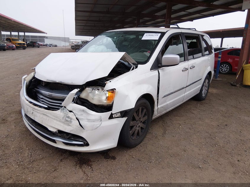 Vin: 2c4rc1cg5cr345886, lot: 46299075, chrysler town & country touring-l 20122
