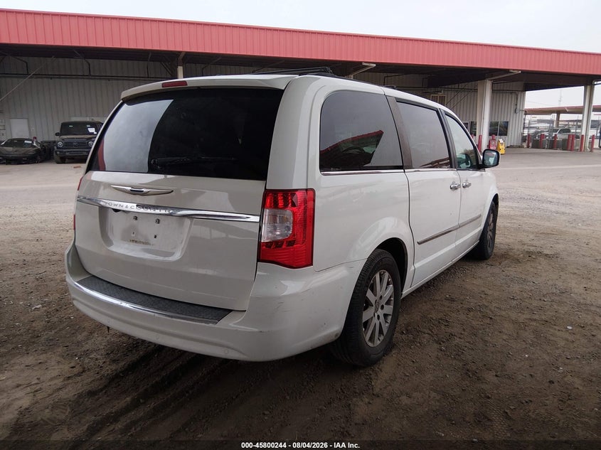 Vin: 2c4rc1cg5cr345886, lot: 46299075, chrysler town & country touring-l 20124