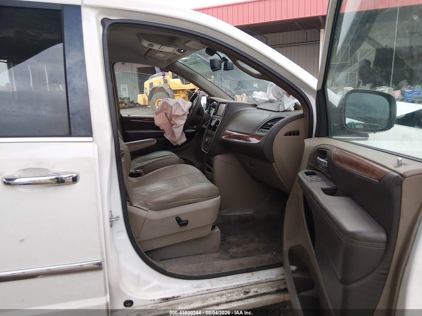 CHRYSLER TOWN & COUNTRY 2012 VIN 2C4RC1CG5CR345886