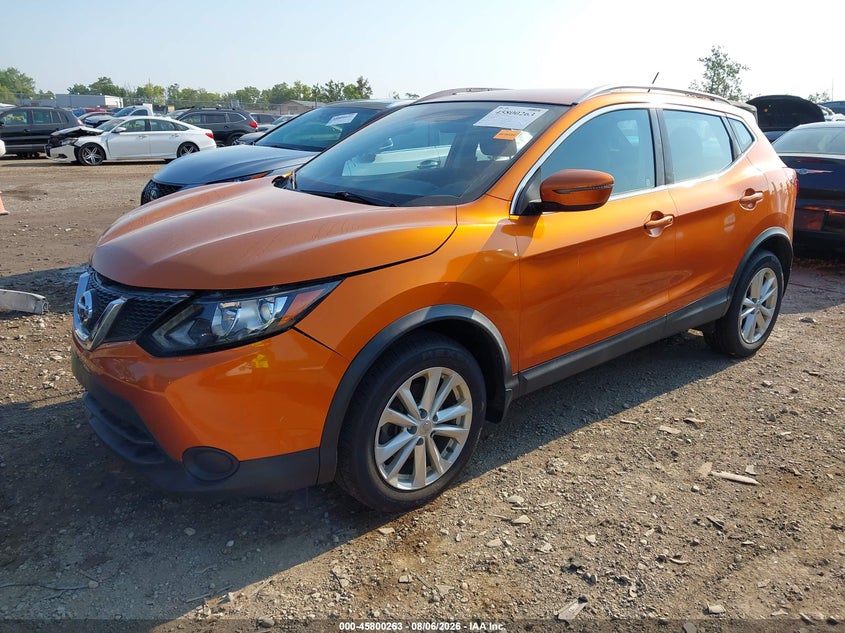 Vin: jn1bj1cr0hw135478, lot: 46299094, nissan rogue sport sv 20172