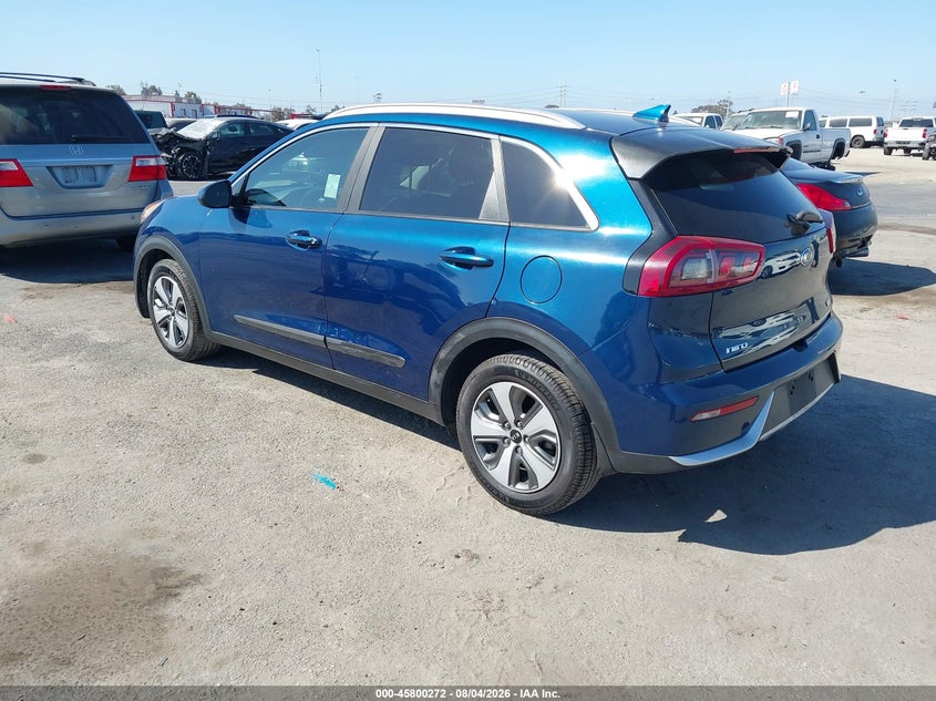 Vin: kndcb3lc1j5206558, lot: 46299103, kia niro lx 20183