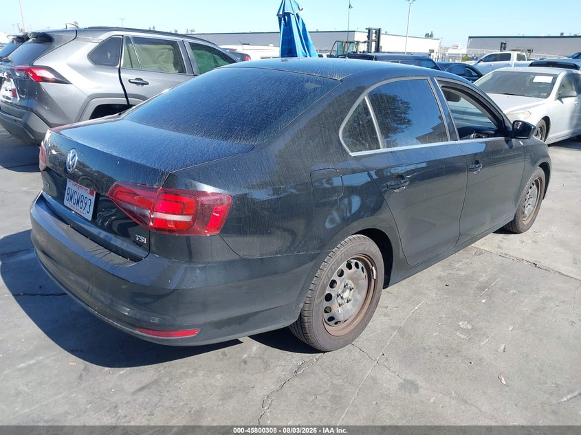 Vin: 3vw2b7aj9hm402804, lot: 46299138, volkswagen jetta 1.4t s 20174