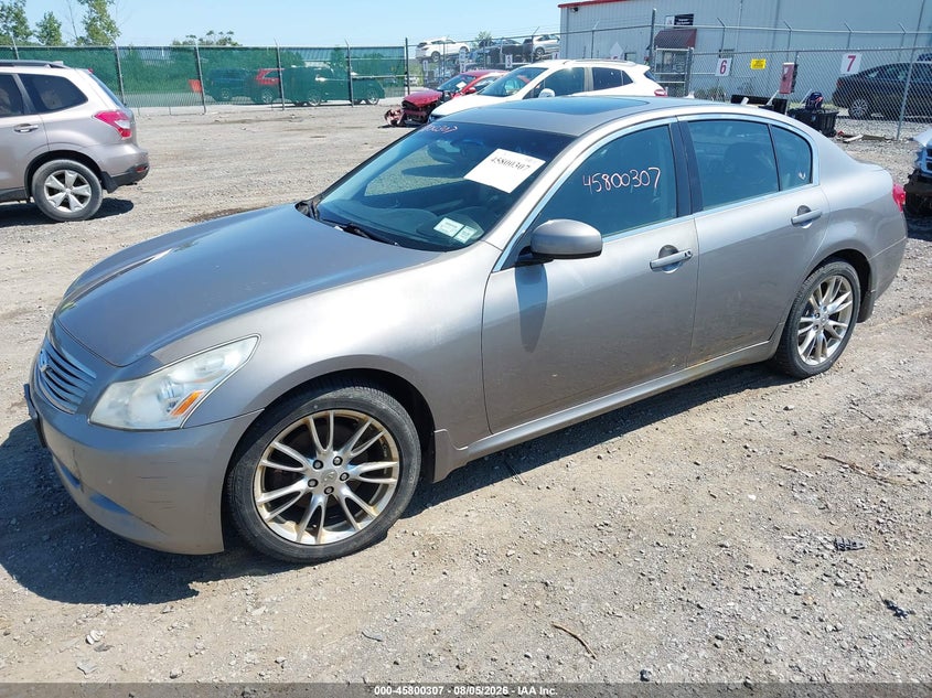 2008 INFINITI G35X auction photo 2