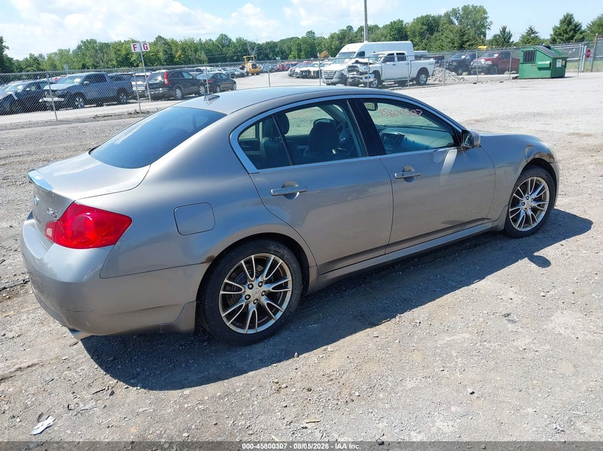 2008 INFINITI G35X auction photo 4
