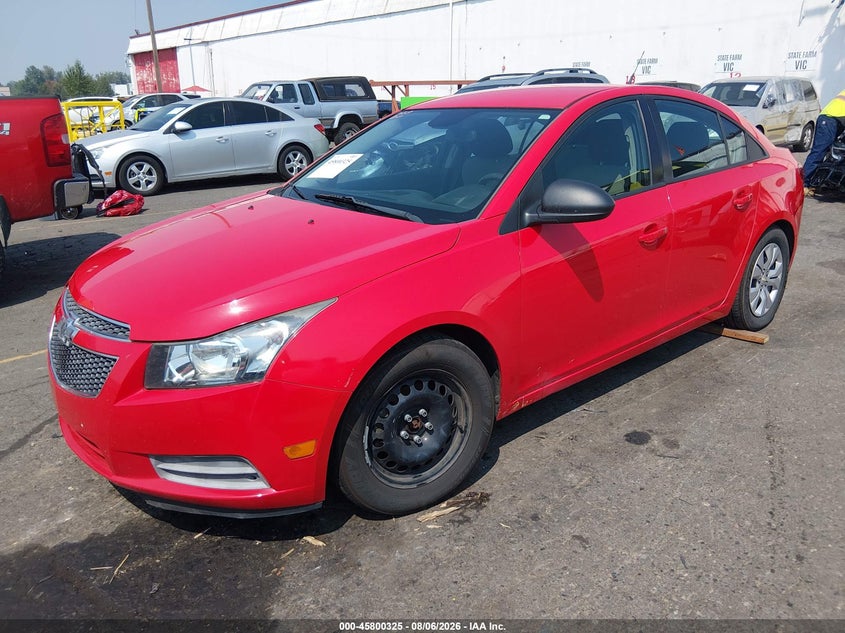 Vin: 1g1pa5sg9e7454449, lot: 46299156, chevrolet cruze ls auto 20142