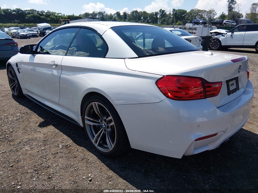 Vin: wbs3u9c58fp967896, lot: 46299163, bmw m4 20153