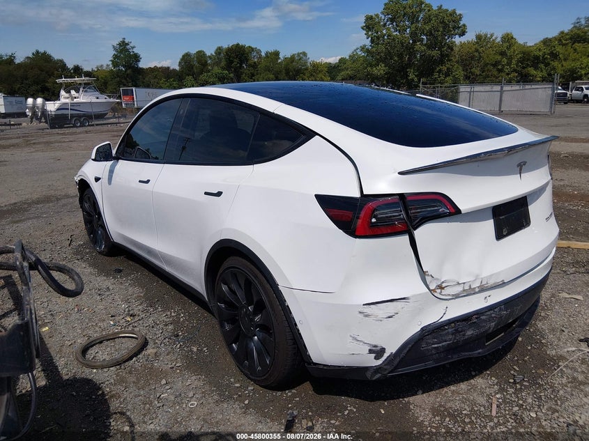 2022 TESLA MODEL Y auction photo 3
