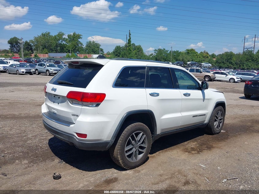 2019 JEEP GRAND CHEROKEE auction photo 4