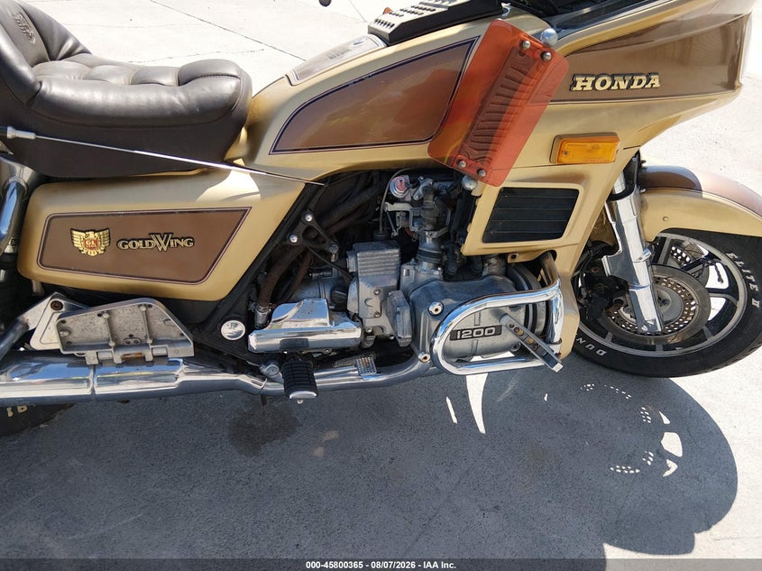 1985 HONDA GL1200 auction photo 8