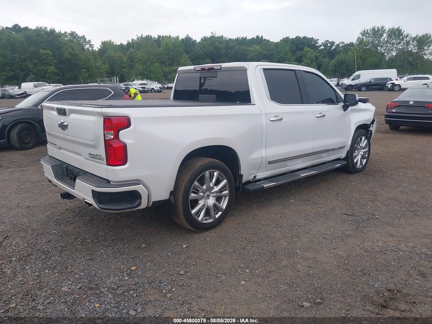 Vin: 3gcudjel6pg159447, lot: 46299210, chevrolet silverado 1500 4wd  short bed high country 20234