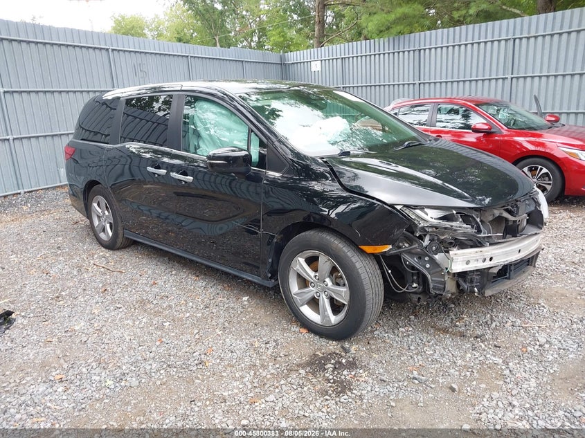 Vin: 5fnrl6h70lb002467, lot: 46299214, honda odyssey ex-l/ex-l w/navi   res 2020 img_1