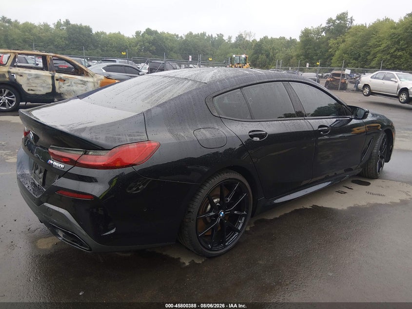 Vin: wbagv8c06rcp91010, lot: 46299219, bmw m850i gran coupe xdrive 20244