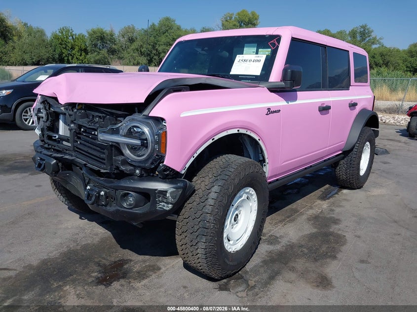 Vin: 1fmee9bp5slb76237, lot: 46299231, ford bronco badlands 20252