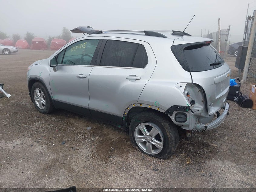 Vin: kl7cjlsb0kb820061, lot: 46299236, chevrolet trax lt 20193