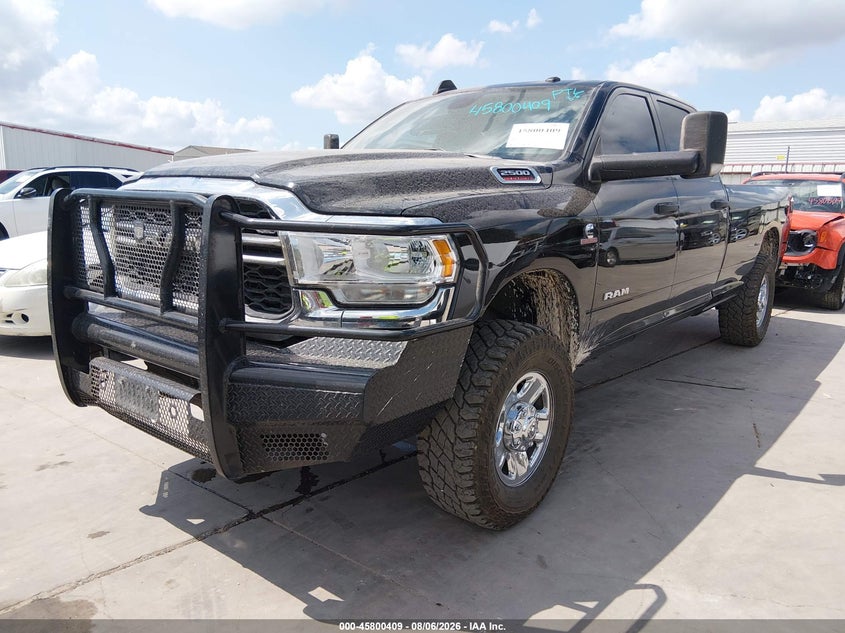 Vin: 3c6ur5hl2ng411316, lot: 46299240, ram 2500 tradesman  4x4 8' box 20222