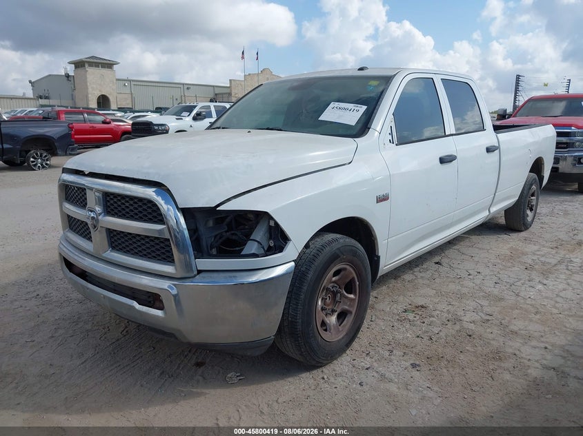 Vin: 3c6tr4htxdg518652, lot: 46299250, ram 2500 tradesman 20132