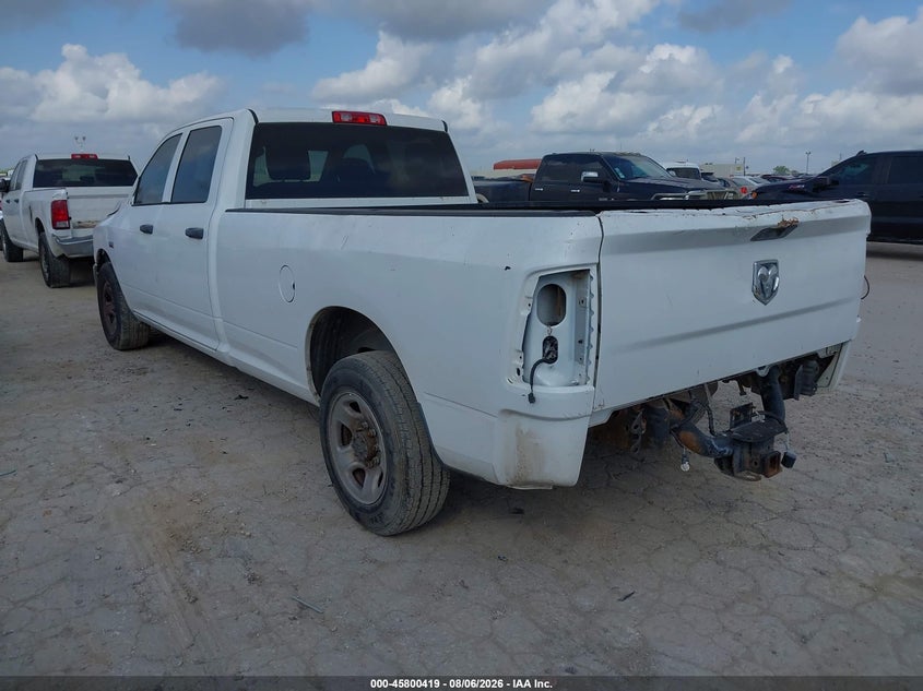 Vin: 3c6tr4htxdg518652, lot: 46299250, ram 2500 tradesman 20133