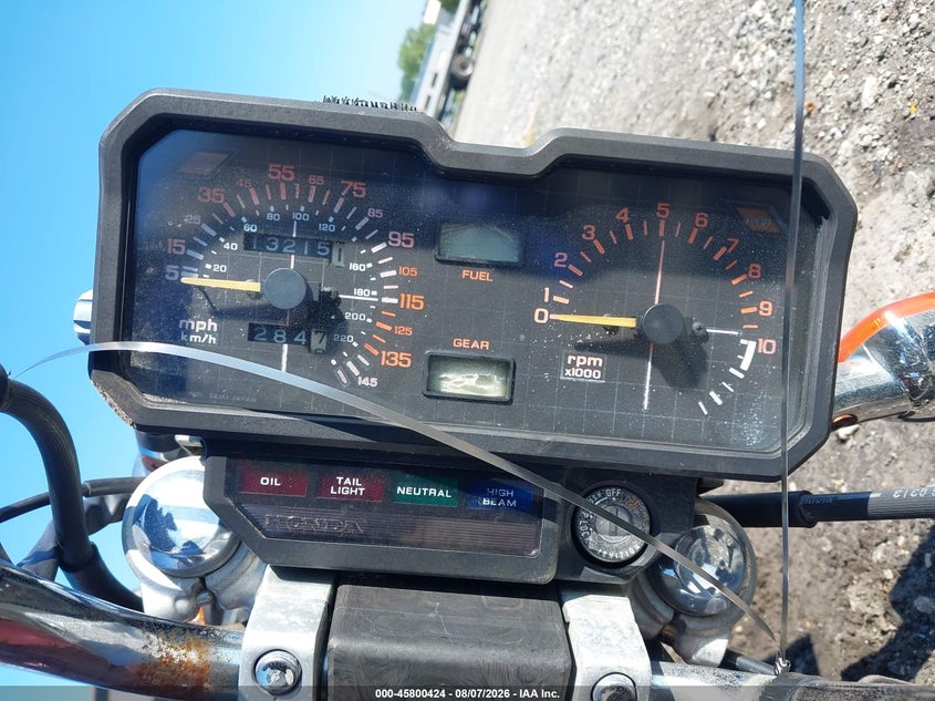 1985 HONDA CB650 auction photo 7