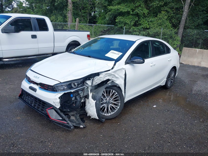 Vin: 3kpf54ad2ne494042, lot: 46299270, kia forte gt-line 20222