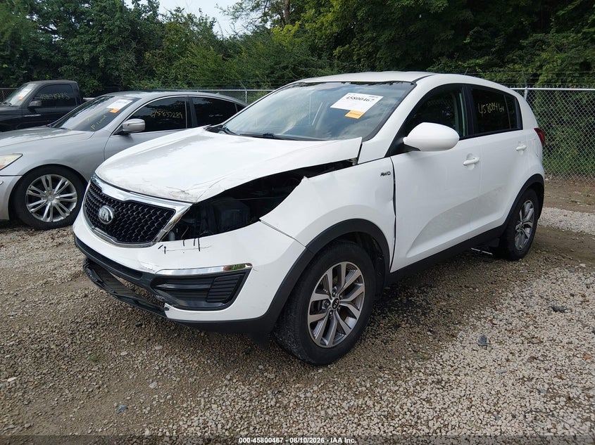 2015 KIA SPORTAGE auction photo 2