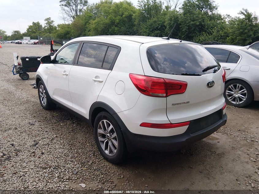 2015 KIA SPORTAGE auction photo 3