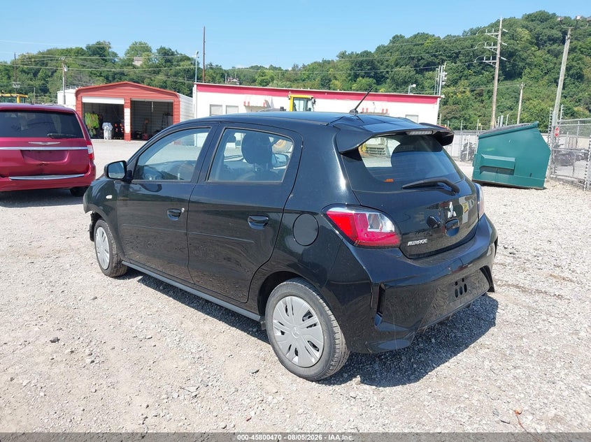 Vin: ml32auhj1ph004602, lot: 46299301, mitsubishi mirage es/le 20233