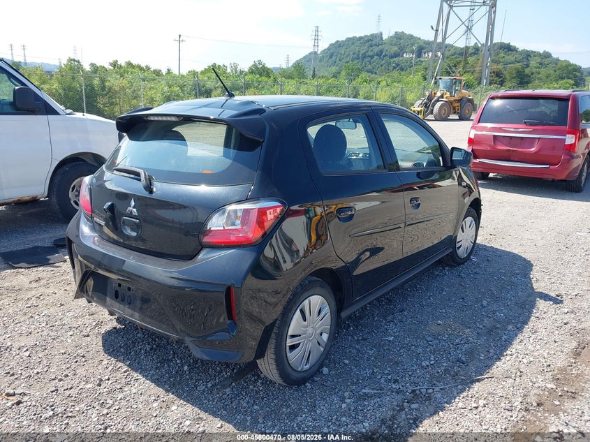 Vin: ml32auhj1ph004602, lot: 46299301, mitsubishi mirage es/le 20234