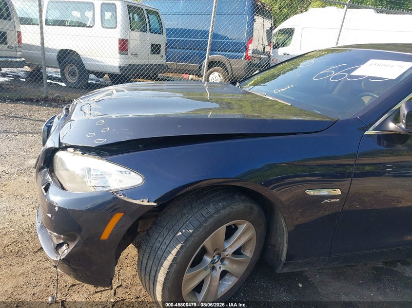 BMW 528I 2012 VIN WBAXH5C58CDW06653
