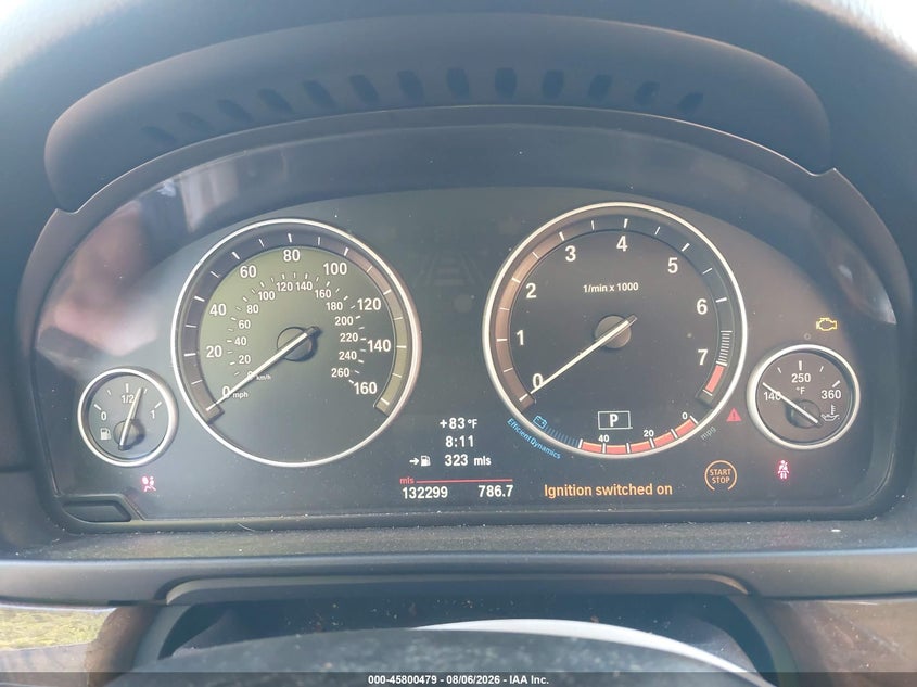 BMW 528I 2012 VIN WBAXH5C58CDW06653