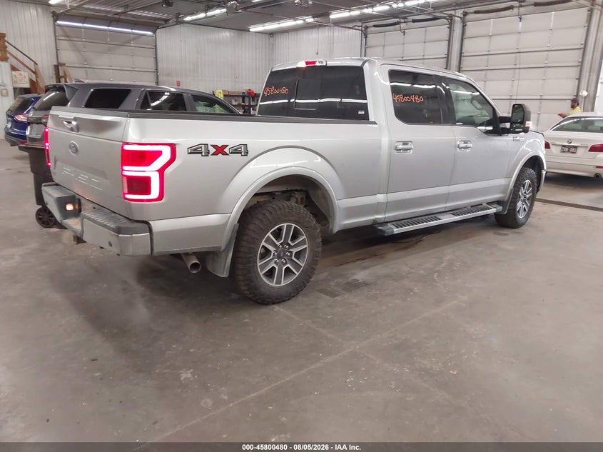 Vin: 1ftfw1e58lkd66669, lot: 46299311, ford f-150 lariat 20204