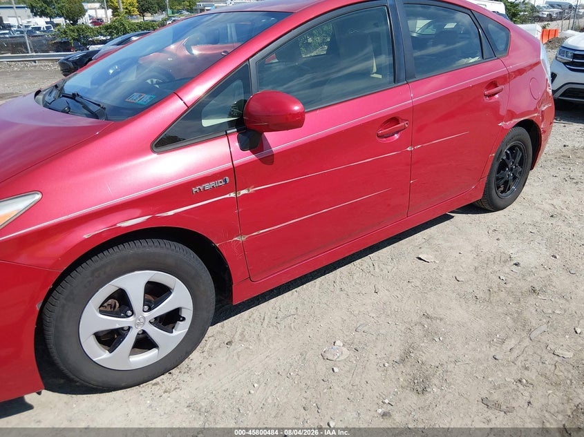TOYOTA PRIUS 2012 VIN JTDKN3DU4C1563060