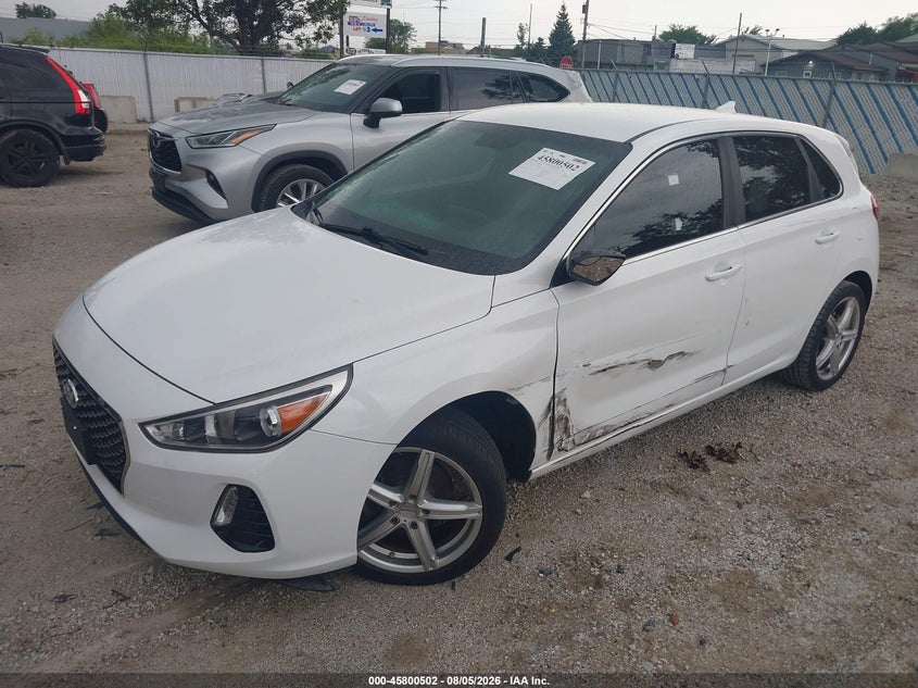 Vin: kmhh35le5ju032981, lot: 46299333, hyundai elantra gt 20182