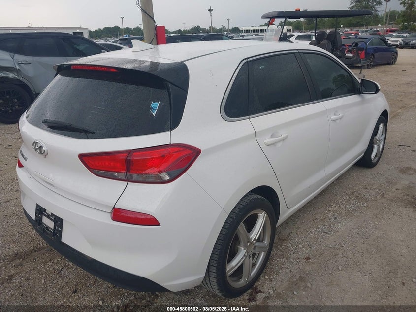 Vin: kmhh35le5ju032981, lot: 46299333, hyundai elantra gt 20184