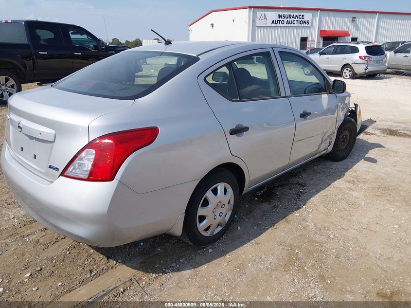 Vin: 3n1cn7ap3dl845584, lot: 46299340, nissan versa 1.6 s 20134