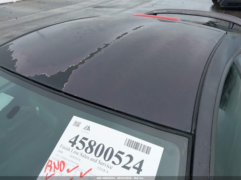 2000 TOYOTA CELICA auction photo 6