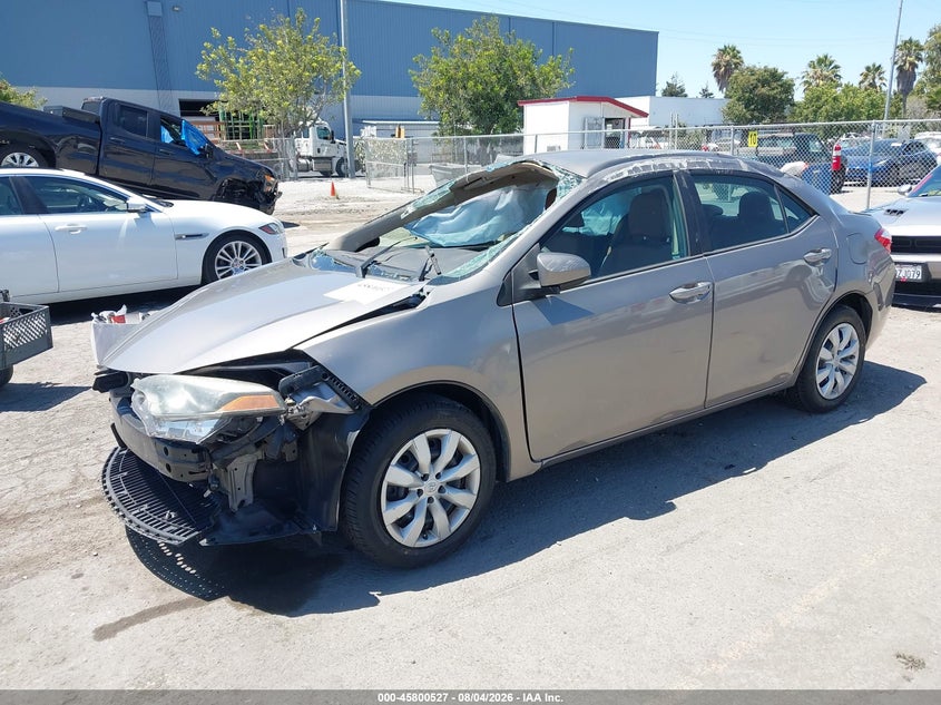2015 Toyota Corolla, Оба бока, IAAI, VIN 5YFBURHE7FP242834 — фото 2