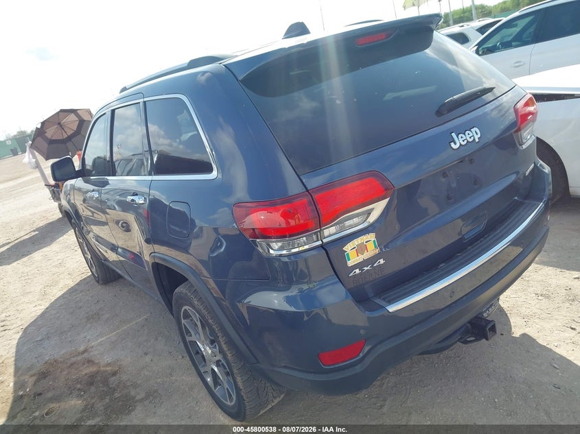 2021 JEEP GRAND CHEROKEE auction photo 3