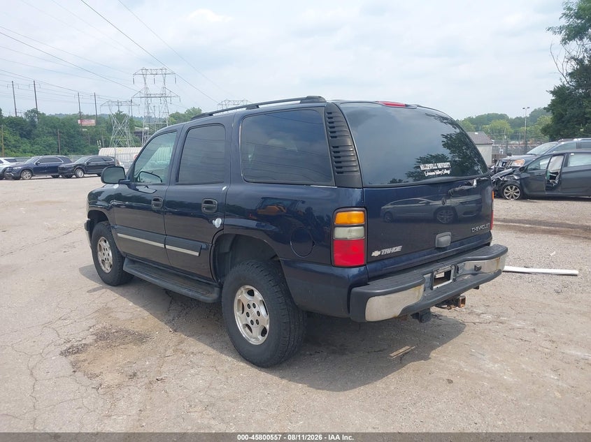 2005 CHEVROLET TAHOE auction photo 3