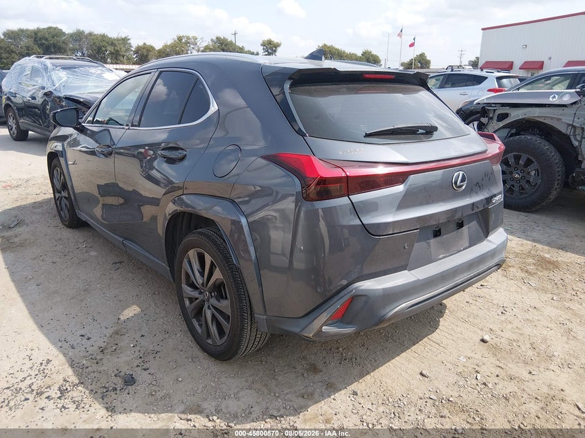 Vin: jthr3jbh4n2054838, lot: 46299401, lexus ux 200 f sport 20223