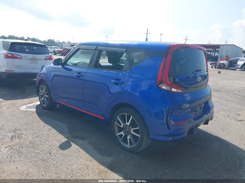 Vin: kndj63auxl7117568, lot: 46299414, kia soul gt-line 20203