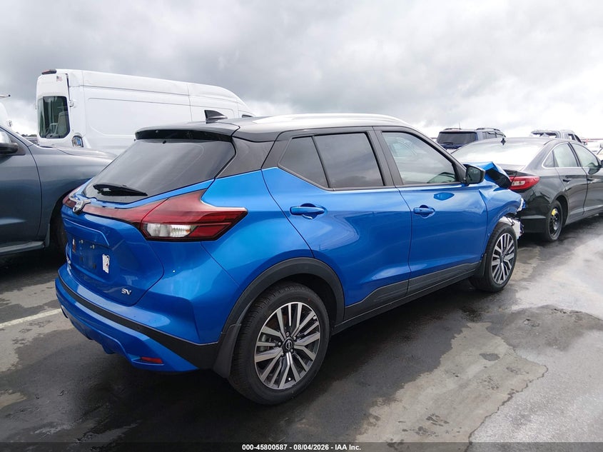 Vin: 3n1cp5cv9pl539326, lot: 46299418, nissan kicks sv xtronic cvt 20234