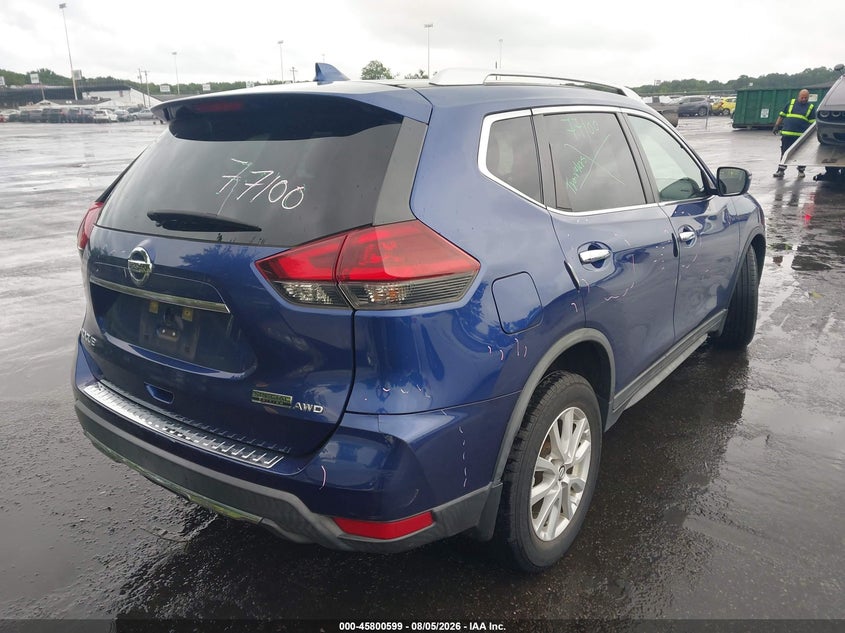 Vin: knmat2mv0lp512270, lot: 46299430, nissan rogue s intelligent awd 20204