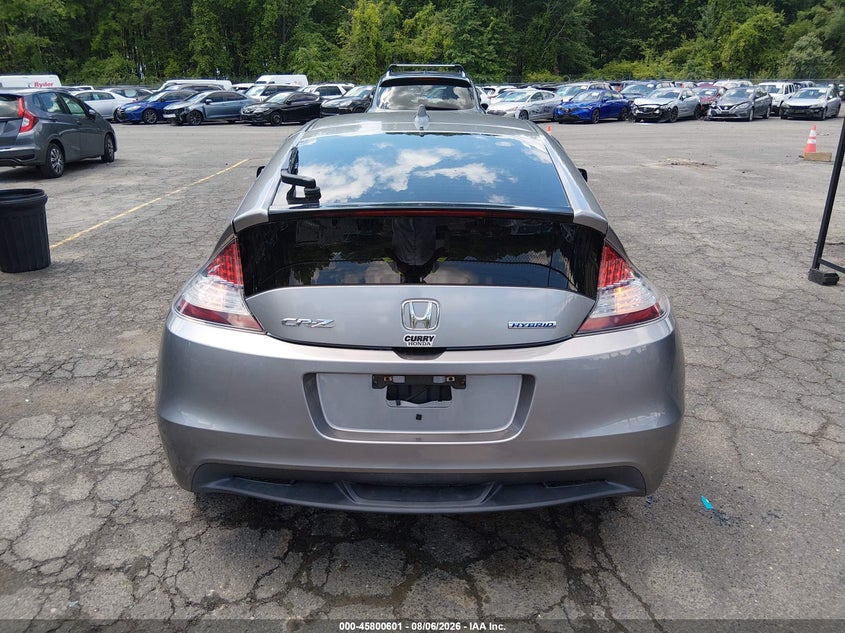 HONDA CR-Z 2012 VIN JHMZF1D60CS003451