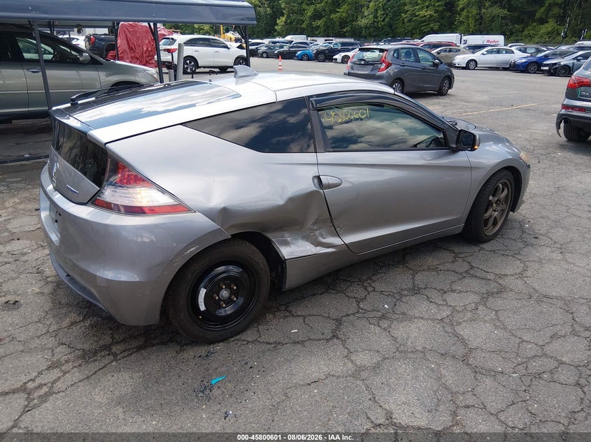 Vin: jhmzf1d60cs003451, lot: 46299432, honda cr-z ex 20124